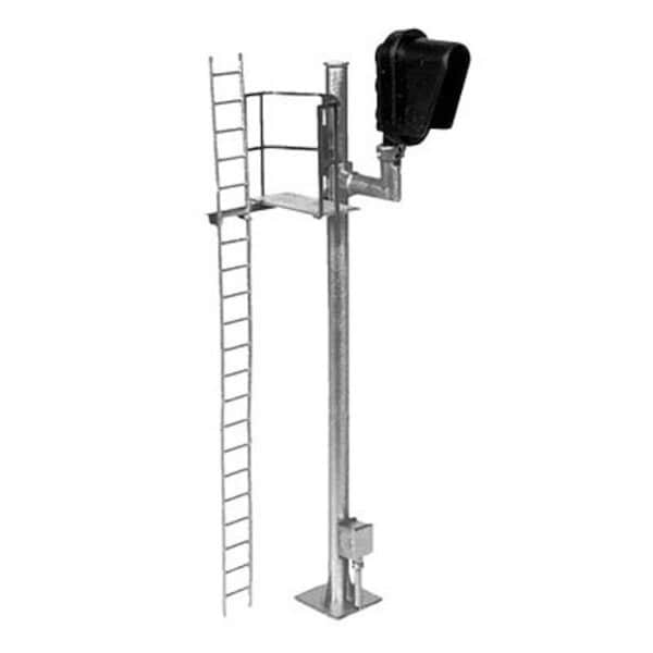 Atlas HO Single-Head Modern Hooded Signal All Scales Signal System - Left Hand ATL70000094 - main